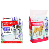 Абсорбиращи хигиенни пелени Flamingo Lavender с Лавандула 20 бр