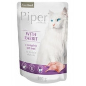 Piper with Rabbit пауч кастрирани котки със заешко месо
