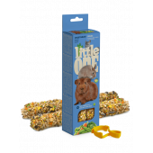 Крекери за гризачи и зайци Little One Sticks с грах, морков, зеле, праз, целина, спанак 2х60 гр.