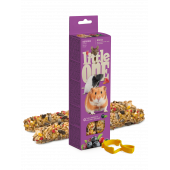 Крекери за дребни гризачи Little One sticks с горски плодове 2х60 гр.