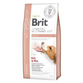 Пълноценна, суха храна за кучета Brit Veterinary Diets Dog Renal за подпомагане на бъбречната функция при хронична бъбречна недостатъчност с Яйца и грах, БЕЗ ЗЪРНЕНИ КУЛТУРИ - срок на годност на опаковка 12кг - 14.05.2026