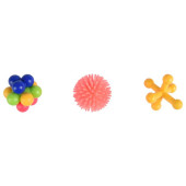 Котешка  играчка Flamingo RUBBER CAT TOY  3 гумени топчета