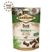 Полувлажни лакомства за куче Carnilove Semi-Moist Snack Duck enriched with Rosemary cъс 35% Патешко, обогатени с розмарин, БЕЗ ЗЪРНЕНИ КУЛТУРИ
