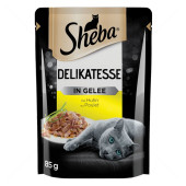 Пауч за котки Sheba пилешко месо в желе