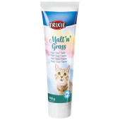 Малцова паста за котки Trixie Malt''n''Grass Anti hairball  против космени топки, с таурин 100 гр.