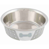 Купа  от неръждаема стомана Trixie Bowl с дизайн кокалче