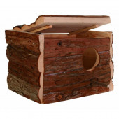 Trixie Wooden Nest - Дървено гнездо за малки папагали 21 х 13 х 12 см