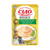 Крем супа за котки CIAO Entrée Bisque Chicken Recipe with Tuna с риба тон 40гр