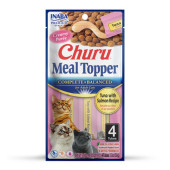Кремообразен топер за суха храна за котки Inaba Cat Meal Topper  Tuna Recipe с Риба тон 