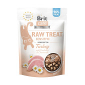 Монопротеиново лакомство за котки Brit RAW Treat Cat Sensitive с 96% прясно пуешко месо