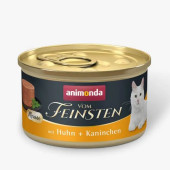 Vom Feinsten Cat Мус с пиле и заешко 85 г