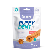 Дентални пръчици за кучета Record Puffy Dent dental snack for dogs APPLE с вкус на ябълка