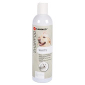 Шампоан за кучета с бяк косъм Flamingo WHITE COAT SHAMPOO за възръщане на естествения бял цвят и блясък