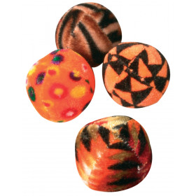 Играчка за котки Zolux  4 MULTICOLOURED BALLS - комплект от 4 топки 