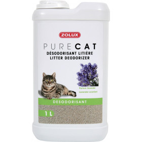 Ароматизатор за котешка тоалетна Zolux LAVENDER - с аромат на лавандула, 1л.