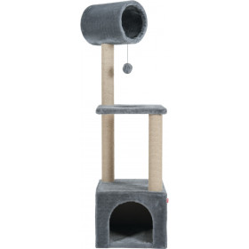 Драскалка Zolux TRIO CAT TREE  с къщичка и три зони, 41см х 47см х 124 см