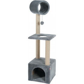 Драскалка Zolux TRIO CAT TREE  с къщичка и три зони, 41см х 47см х 124 см