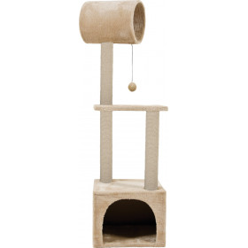 Драскалка Zolux TRIO CAT TREE  с къщичка и три зони, 41см х 47см х 124 см