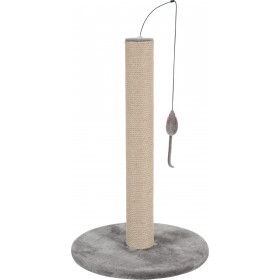Драсалка Zolux SCRATCHING POLE - с пилон и мишка,  40см х 40см х 63см
