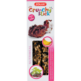 Крекери Crunchy Sticks Zolux - лакомство за морско свинче с банан, 115гр.