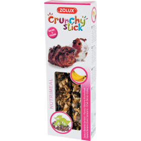 Крекери Crunchy Sticks Zolux - лакомство за морско свинче с банан, 115гр.
