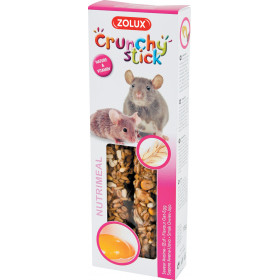 Крекери Crunchy Sticks Zolux  - лакомство за мишки и плъхове с овес и яйца 115гр