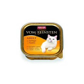 Пастет за котки VON FEINSTEN ADULT с вкус на птиче и спагети 100гр.