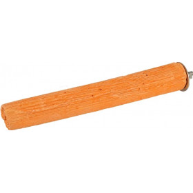 Калциева кацалка за птици Flamingo CALCIUM PERCH ORANGE S -  3 x 3 x 18.3 см