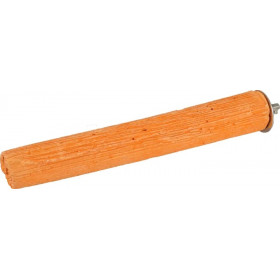 Калциева кацалка за птици Flamingo CALCIUM PERCH ORANGE L -  28 x 4 x 4 см