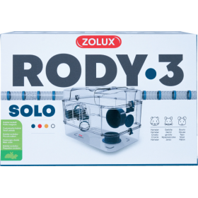Zolux - клетка за дребни гризачи SOLO BLEU 28см х 41см х 27см