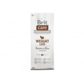 Супер премиум, хипоалергенна храна за кучета Brit Care Dog Hypoallergenic Mono Protein Weight Loss, монопротеинна, със заешко месо и бял трън 