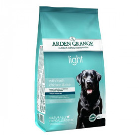 Суха храна Arden Grange Adult Light с пилешко месо за кучета с наднормено тегло