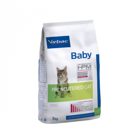 Virbac Kitten Pre Neutered Cat - пълноценна храна за малки котенца до 12 месечна възраст или до тяхното кастриране 