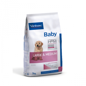 Virbac Puppy Dog Large & Medium - пълноценна храна за кученца средни породи и едри породи  