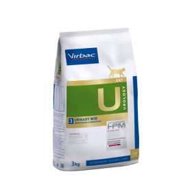 Virbac Urology Urinary WIB - Диетична храна за котки с идиопатичен цистит и превенция и контрол на струвитни и оксалатни камъни 
