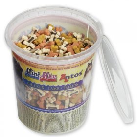 Снакс за куче ANTOS MINI MIX 500гр. пиле, агне и сьомга