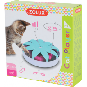 Zolux - интерактивна играчка за котки- лабиринт с въртяща се мишка