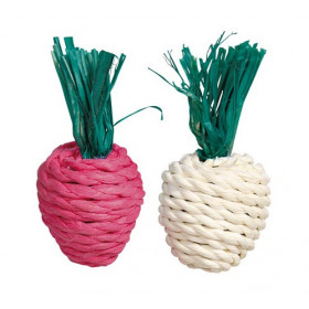 Trixie Set of Straw Toys - Играчка за гризачи Репички 2 бр х 8 см