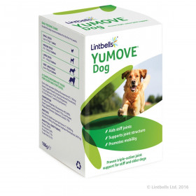 YuMOVE Dog хранителни добавки с овкусени таблетки за проблемни стави с екстракт от зеленоуста мида