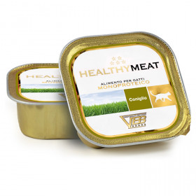 Пастет за котки HEALTHY MEAT Mono Protein Rabbit със 100% чист протеин от заешко месо