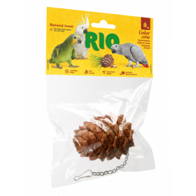 22060 RIO Cedar cone -  Натурално лакомство за птици - кедрова шишарка