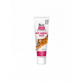 Brit Care Cat FUNCTIONAL PASTE ANTI HAIRBALL with TAURINE - малцова паста против космени топки с таурин 100гр.