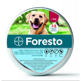 Foresto - противопаразитна каишка, с действие до 8 месеца, 70 см., за кучета над 8 кг