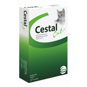 Ceva Cestal Cat - дъвчащи обезпаразитяващи таблетки за котки, 8 броя таблетка /лекарства/