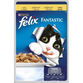 Храна  в пауч за коте PURINA FELIX Fantastic Пиле 85 гр.