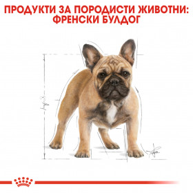 Суха храна за кучета Royal Canin FRENCH BULLDOG ADULT