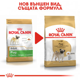 Суха храна за кучета Royal Canin PUG ADULT 1,5кг.