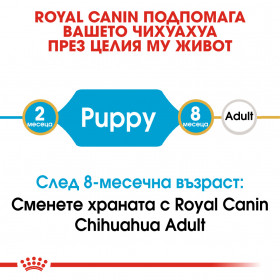 Суха храна за кучета Royal Canin CHIHUAHUA JUNIOR  