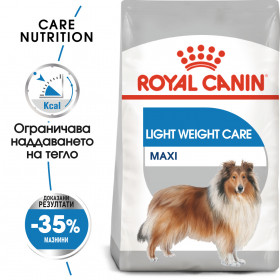 Royal Canin Maxi Light Weight Care - за кучета над 15 месечна възраст с тегло между 26 и 44кг