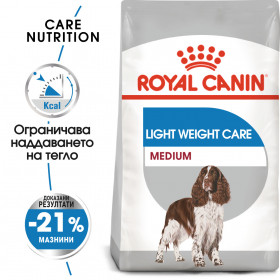 Суха храна за кучета Royal Canin MEDIUM LIGHT WEIGHT CARE